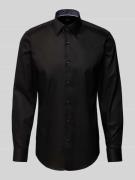 BOSS Regular Fit Business-Hemd mit Kentkragen in Black, Größe 39