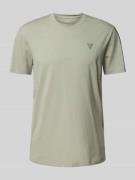 Guess Activewear T-Shirt mit Label-Detail Modell 'HEDLEY' in Oliv, Grö...