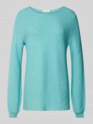 Christian Berg Woman Loose Fit Strickpullover mit Ballonärmeln in Smar...
