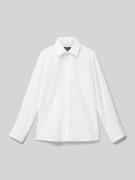 Paul Dantus Slim Fit Hemd aus reiner Baumwolle in Weiss, Größe 170