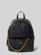 Liu Jo White Rucksack mit Label-Applikation Modell 'ADONIDE' in Black,...