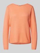 FREE/QUENT Strickpullover mit gerippten Abschlüssen Modell 'Dodo' in K...