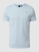 G-Star Raw Regular Fit T-Shirt aus reiner Baumwolle in Hellblau Melang...