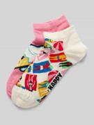 Happy Socks Socken mit Label-Print im 2er-Pack in Pink, Größe 36-40