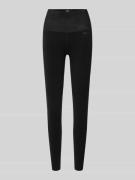 MAGIC Bodyfashion Leggings mit Teilungsnähten Modell 'BAMBOO' in Black...