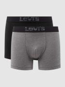 Levi's® Trunks mit Label-Stitching in Black, Größe L