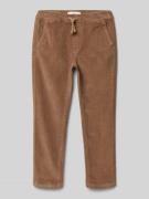 Mango Regular Fit Cordhose mit Tunnelzug Modell 'luke' in Hellbraun, G...