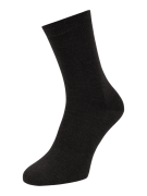 Falke Socken mit Label-Schriftzug Modell 'SOFTMERINO' in Anthrazit, Gr...