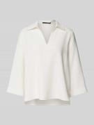 Windsor Regular Fit Bluse mit 3/4-Arm in Offwhite, Größe 36