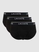 Lacoste Slip mit Stretch-Anteil im 3er-Pack in Black, Größe M