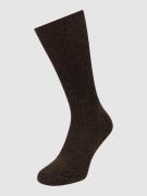 Falke Socken aus Merinowollmischung Modell 'Walkie' in Dunkelbraun, Gr...