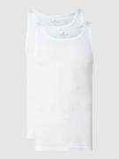 Tom Tailor Tanktop aus Baumwolle im 2er-Pack in Weiss, Größe XL