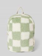 STUDIO NOOS Rucksack in Teddyfell-Optik Modell 'Binibamba' in Gruen, G...