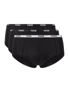 Puma Panty mit Stretch-Anteil im 3er-Pack in Black, Größe L