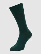 Falke Socken aus Schurwollmischung Modell 'Airport Sock' in Dunkelgrue...