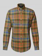 Polo Ralph Lauren Freizeithemd mit Knopfleiste in Khaki, Größe S