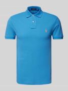 Polo Ralph Lauren Slim Fit Poloshirt aus reiner Baumwolle mit Logo-Sti...