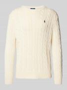 Polo Ralph Lauren Regular Fit Strickpullover aus reiner Baumwolle Mode...