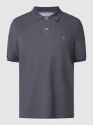 Fynch-Hatton Poloshirt aus Supima®-Baumwolle in Anthrazit, Größe 3XL