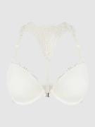 LASCANA Push-Up-BH aus Spitze in Offwhite, Größe 70B