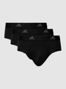 ADIDAS SPORTSWEAR Slip mit Label-Details im 3er-Pack in Black, Größe S