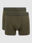 Levi's® Trunks mit Stretch-Anteil im 2er-Pack in Khaki, Größe L