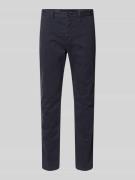 Marc O'Polo Slim Fit Chino aus Baumwolle Modell 'MALMÖ' in Marine, Grö...