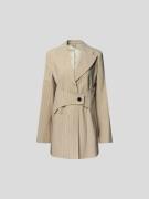 Nina Ricci Blazer mit Nadelstreifen in Beige, Größe 40