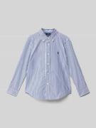 Polo Ralph Lauren Kids Freizeithemd mit Button-Down-Kragen in Marine, ...