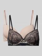 DORINA Bügel BH mit verstellbaren Trägern im 2er-Pack Modell 'CHLOE' i...