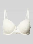 DORINA Wattierter Spitzen-BH in hochwertiger Microfaser mit Zierschlei...