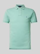 Polo Ralph Lauren Custom Slim Fit Poloshirt aus reiner Baumwolle in Mi...