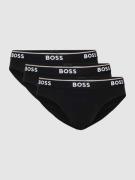 BOSS Slip mit Label-Details im 3er-Pack Modell 'Power' in Black, Größe...