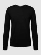 JOOP! Collection Pullover aus Merinowolle Modell 'Denny' in Black, Grö...