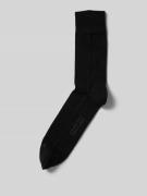 Falke Socken im unifarbenen Design Modell 'Sens. London' in Black, Grö...