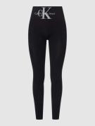 Calvin Klein Jeans Leggings mit Stretch-Anteil in Black, Größe L