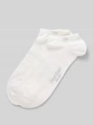 CK Calvin Klein Socken mit Label-Print im 2er-Pack in Weiss, Größe 39/...