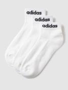 adidas Originals Sneakersocken mit Label-Print im 3er-Pack in Weiss, G...