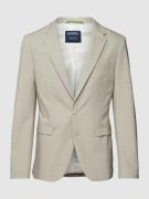 MCNEAL Slim Fit 2-Knopf-Sakko mit Viskose-Anteil in Beige, Größe 106