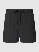 Tommy Hilfiger Badehose mit Logo-Stitching in Black, Größe L