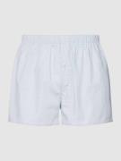 Hanro Boxershorts mit Karomuster Modell 'Fancy Woven Boxer' in Hellgra...