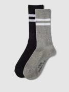 s.Oliver RED LABEL Socken mit Kontraststreifen im 2er-Pack in Black, G...