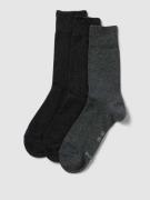 s.Oliver RED LABEL Socken mit Stretch-Anteil im 3er-Pack in Dunkelgrau...