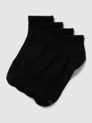 s.Oliver RED LABEL Socken mit Label-Detail im 4er-Pack Modell 'Quarter...