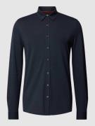 CINQUE Regular Fit Freizeithemd mit Strukturmuster in Marine, Größe M