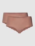 Sloggi Panty mit Label-Detail Modell 'ZERO MICROFIBRE' in Hellbraun, G...