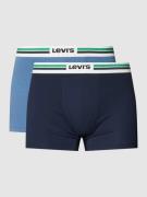 Levi's® Trunks mit elastischem Logo-Bund in Blau, Größe L