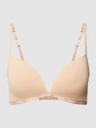 Guess BH mit elastischem Logo-Bund in Beige, Größe 70C