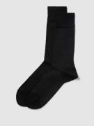 Christian Berg Men Socken mit Allover-Muster im 2er-Pack in Black, Grö...