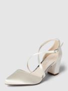 Rainbow Club Pumps mit schmalen Riemen Modell 'HELLEN' in Offwhite, Gr...